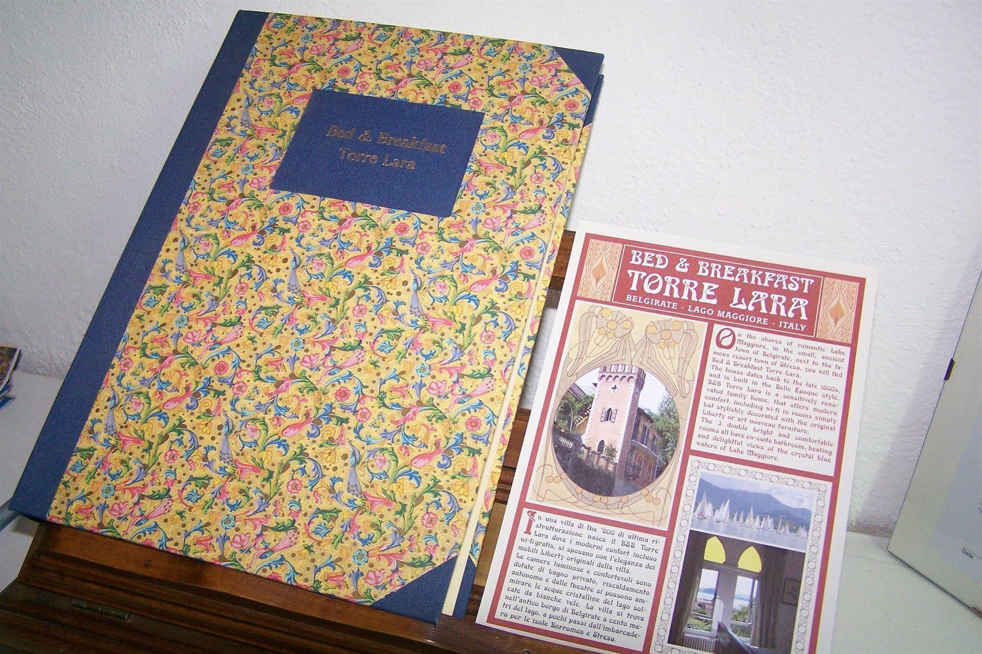 B&B Torre Lara Belgirate Exteriér fotografie